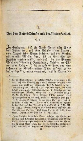 Baiern's Kirchen- und Sitten-Polizey unter seinen Herzogen und Churfürsten