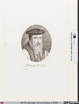 Bildnis David (eig. Jan) Jorisz, gen. "Johann von Brügge"