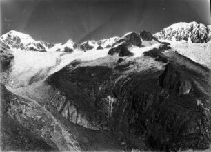Illampu : Blick auf den Illampu vom Cooco Kessel aus.