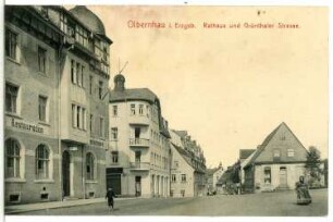 Olbernhau. Grüntaler Straße