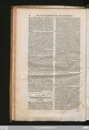 Cap. IX. De Sacramentis Testamenti Veteris & Novi.