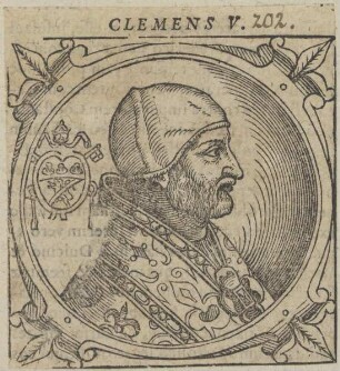 Bildnis von Papst Clemens V.