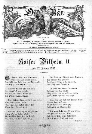 26. Januar 1889 Nr, 17