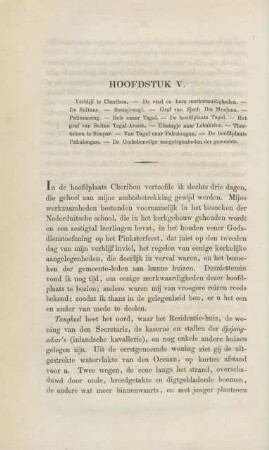 Hoofdstuk V. Verblijf te Cheribon. - De stad en hare merkwaardingheden ...