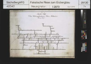Himmelsfürst Fundgrube hinter Erbisdorf, Grubenbaue auf dem Wiedergefundes Glück Stehenden