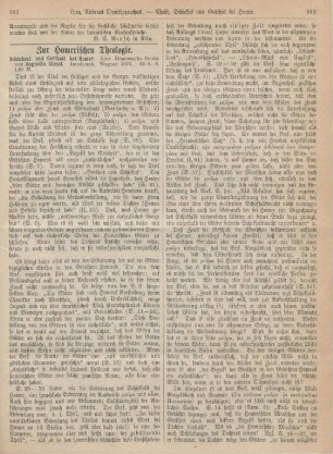 361-363 Zur Homerischen Theologie