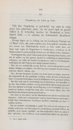 III. Vergadering van 1824 op 1825