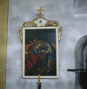 Station Nummer 4 - Christus begegnet Maria