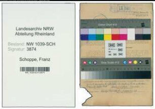 Entnazifizierung Franz Schoppe , geb. 04.12.1894 (Angestellter)
