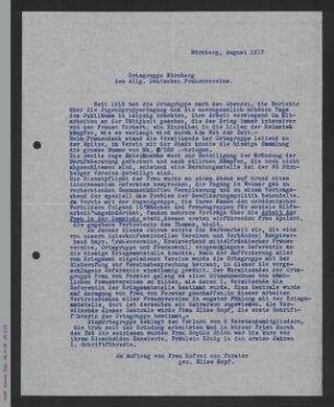 Ortsgruppe Nürnberg des ADF