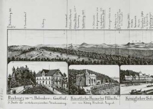 Panorama vom Porsberg bei Pillnitz