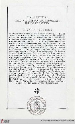 Protektor/Ehren-Ausschuss