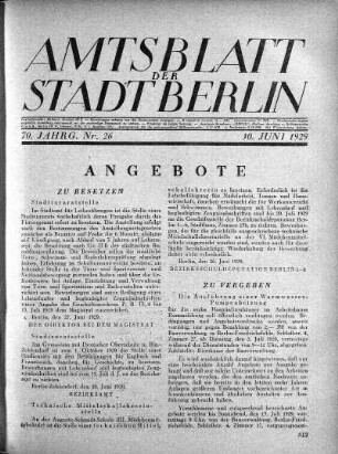1929,26: Nr. 26, 30. Juni 1929