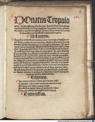 Donatus Tropologicus : viatoribus reuera p[er] beandis om[n]ibus apprime necessarius