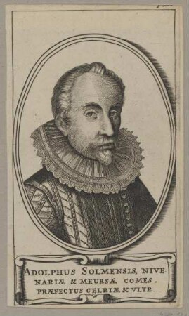 Bildnis des Adolphus Solmensis