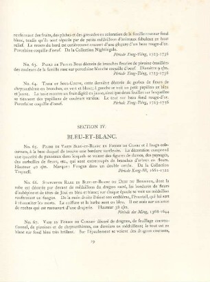 Section IV. Bleu-et-blanc