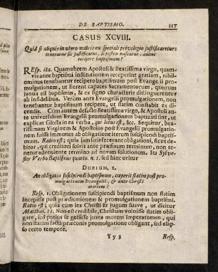 357-366, Casus XCVIII - XC