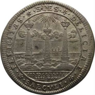 Medaille, 1743
