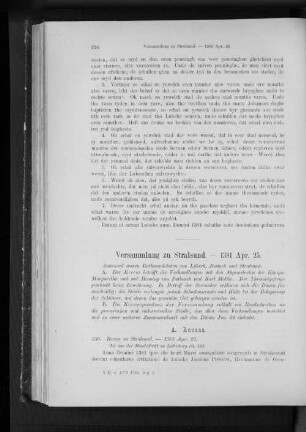 Versammlung zu Stralsund. - 1381 Apr. 25.