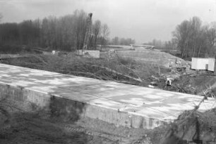 Bau der neuen Bundesstraße B 36 zwischen Eggenstein und Neureut