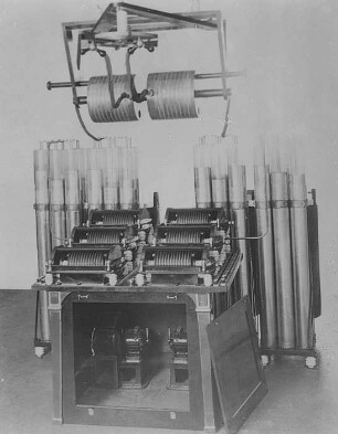 Löschfunkensender von Telefunken : Technikgeschichte | Physik | Elektrizität | Drahtlose Telegraphie und Telephonie