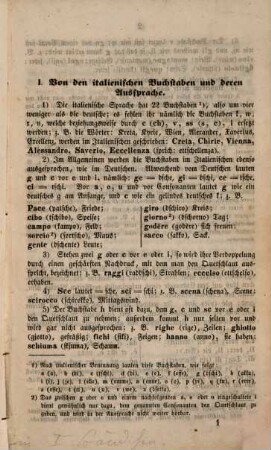Theoretisch-praktische Grammatik der italienischen Sprache zunächst für Studirende : zunächst für Studirende bearbeitet