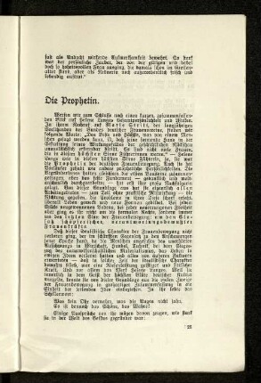 Die Prophetin