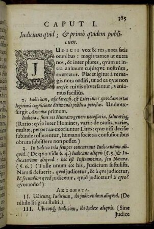 Caput I. Iudicium quid; & primo quidem publicum.
