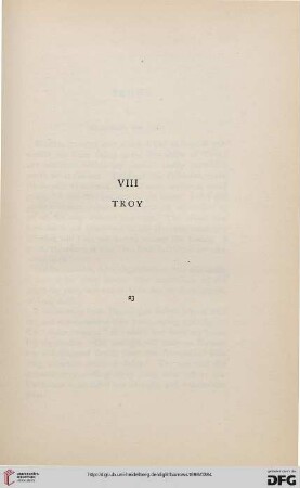 VIII: Troy