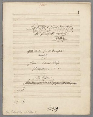 Sonatas; c; pf; op. 36 - BSB Mus.Schott.Ha 11704-2