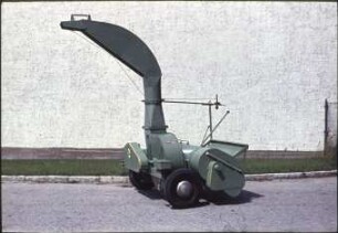 Aufsammelschneidgebläse ASG 150 L in Transportstellung