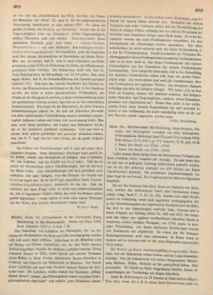 282-284 [Rezension] Kant, Immanuel, Briefwechsel