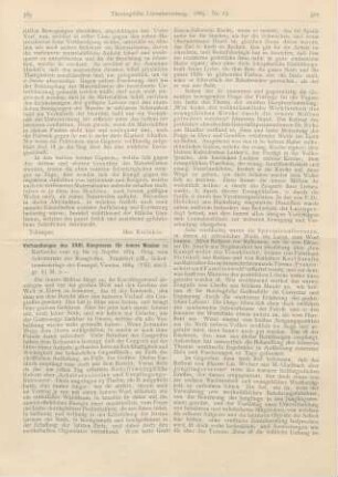 569-571 [Rezension] Verhandlungen des XXIII. Kongresses für innere Mission zu Karlsruhe vom 23. bis 25. Septbr. 1884