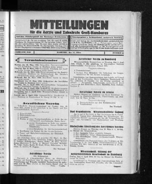 Jahrgang 1930, Hamburg, den 23. März, Nummer 12