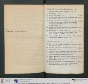 III: Hausgeräth und Schmucksachen