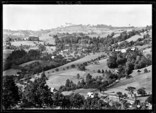 Östereich, Waidhofen an der Ybbs. Blick zur Basilika Sonntagberg