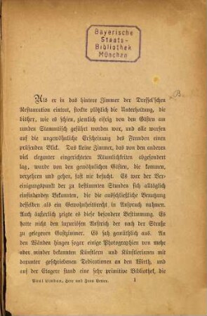 Herr und Frau Bewer : Novelle von Paul Lindau