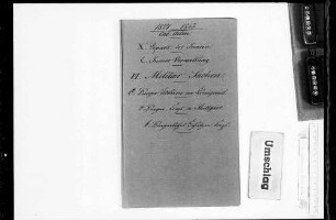 Bürgerkorps in Stuttgart: Bürgerliches Schützenkorps (1827-1847)