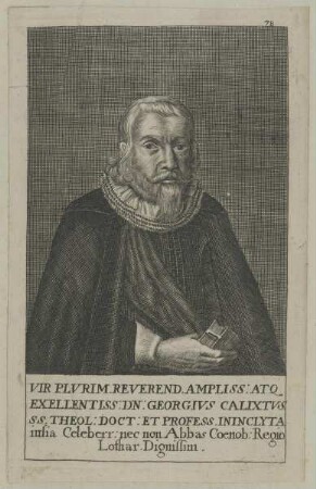 Bildnis des Georgivs Calixtvs