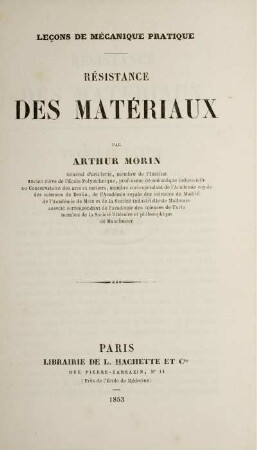 Partie 4: Leçons de mécanique pratique. P. 4