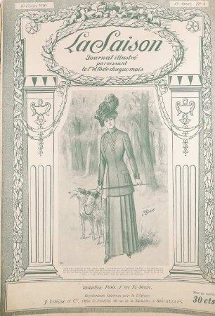 Sammlung: La Saison, Journal illustré des dames (1910)