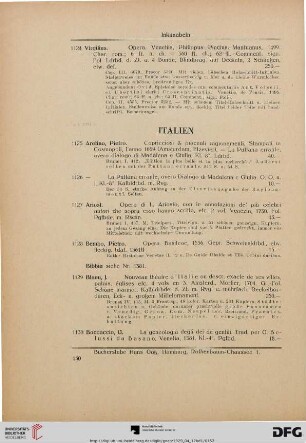 Italien (Nr. 1125-1208)