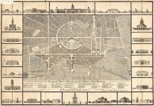 Situationsplan der Großherzoglichen Residenz-Stadt Karlsruhe