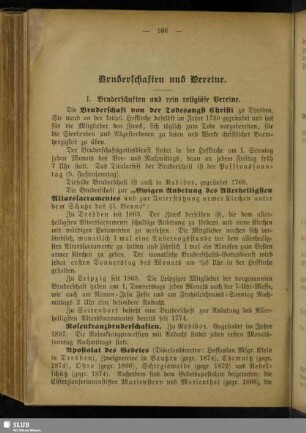 Bruderschaften und Vereine
