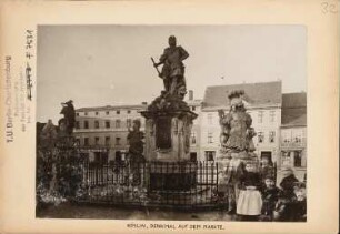 Marktplatz, Köslin: Denkmal Friedrich Wilhelms I.