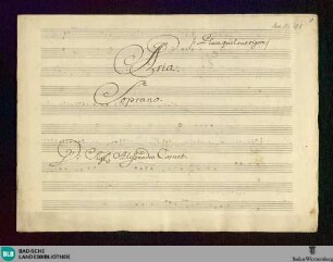Placa quel suo rigore - Don Mus.Ms. 291 : S, orch; A