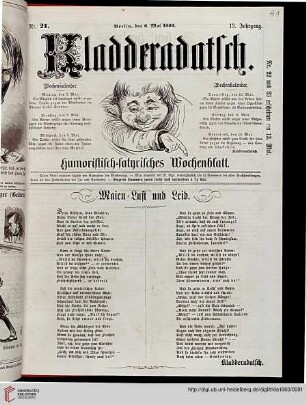 Hefte 21-25, Mai 1860