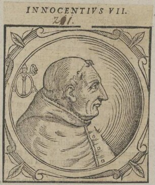 Bildnis von Papst Innocentius VII.