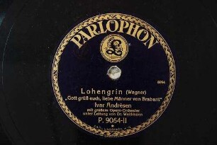 Lohengrin : "Gott grüß Euch, liebe Männer von Brabant" / (Wagner)