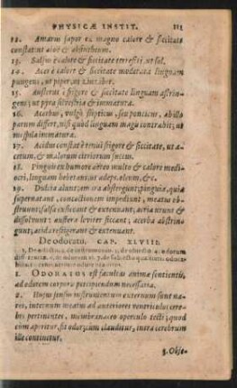 De odoratu. Cap. XLVIII.